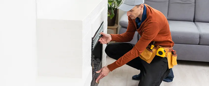 Cost of Fireplace Door Installation Service in Burke Centre, Virginia